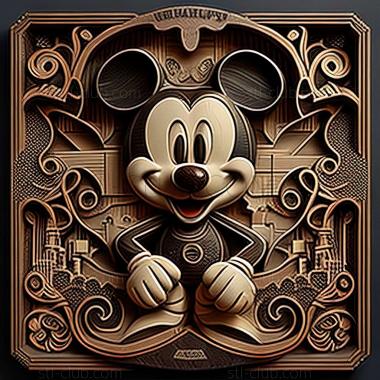 3D model Mickey Senkarik American artist (STL)